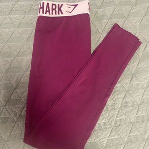 Gymshark Maroon Fit Seamless leggings-Small